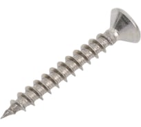 Саморез универсальный ЖЕСТЬ нерж. А2, 4x30 мм, 12 шт., европодвес УТ-00009740