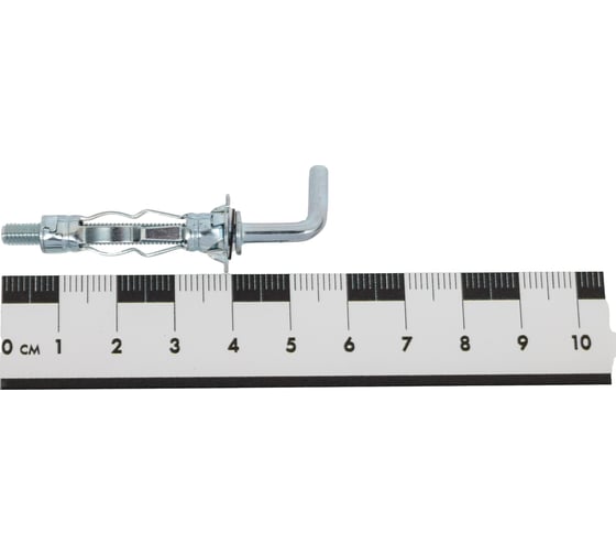 Дюбель ЖЕСТЬ MOLLY М4x32 мм, с костылем, 6 шт., европодвес УТ-00012410