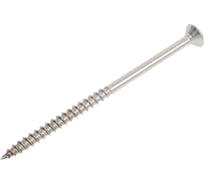 Саморез универсальный ЖЕСТЬ нерж. А2, 6x100 мм, 4 шт., европодвес УТ-00009761