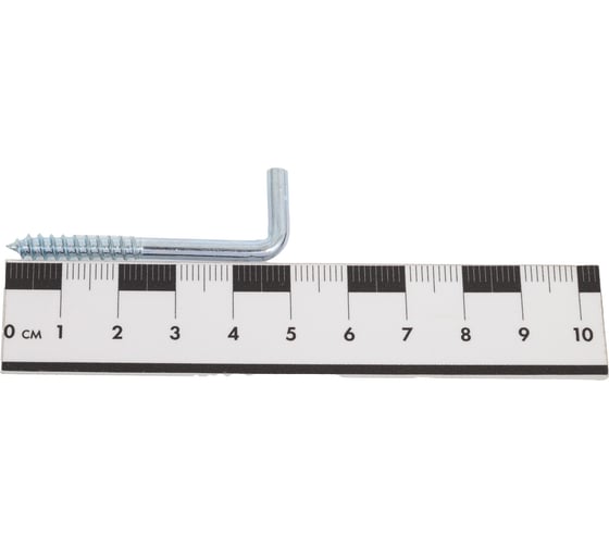 Шуруп-костыль ЖЕСТЬ L-обр. 5x50 мм, 2 шт., европодвес УТ-00010059