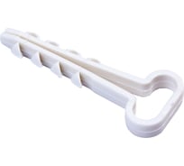 Дюбель-хомут для прямоугольного кабеля ЖЕСТЬ 8x5 мм, 100 шт., пакет УТ-00011710