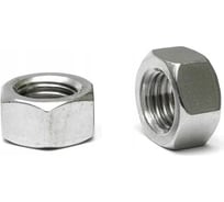 Гайка Metiz-A2 нержавеющая, М8, DIN 934, А4 шестигранная, 50 шт 93448 50