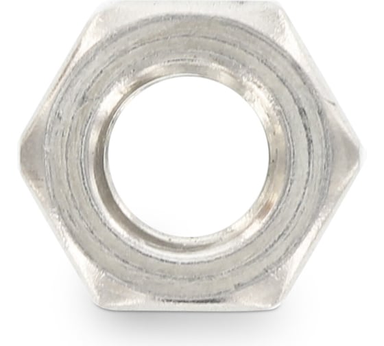 Гайка Metiz-A2 нержавеющая, М8, DIN 934, А4-80, шестигранная, 50шт 93448 50