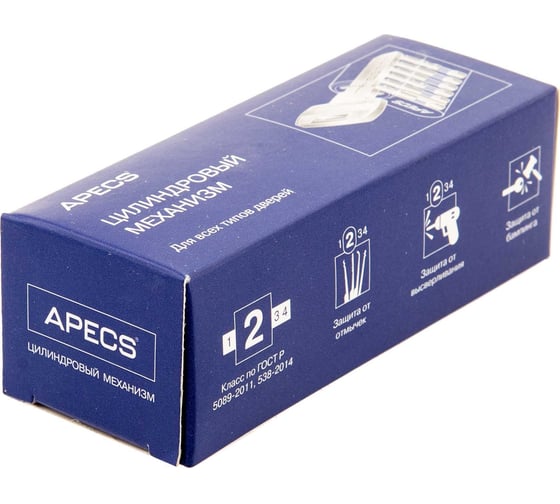 Цилиндровый механизм Apecs SM-100/40/60/-NI 23177