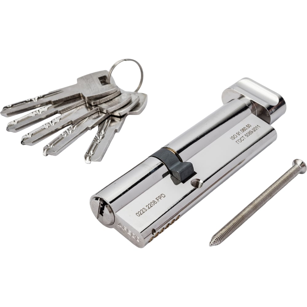 Цилиндровый механизм Apecs SM-100/40/60C/-C-NI 23178 - выгодная цена ...