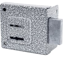 Замок накладной Комус УЗК Птимаш ЗН4-1 сталь, серебро, 3 ключа 2079561