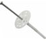 Дюбель для теплоизоляции с металл. гвоздем Bau-Fix 10x160 D=4,2 50 шт 827058 1
