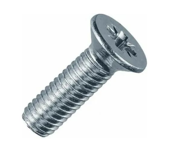 Винт с потайной головкой и крестообразным шлицем EKF 6x80, DIN 965 TDZ wk6x80-TDZ 1