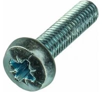 Винт с полусферической головкой и крестообразным шлицем EKF 6x12, DIN 7985 TDZ wp6x12-TDZ