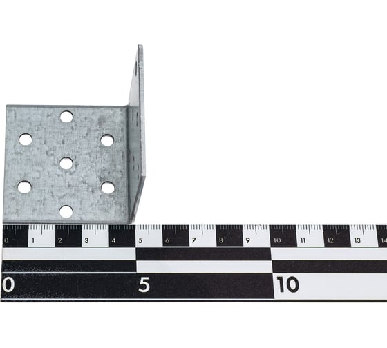 Уголок равносторонний ЖЕСТЬ 2 мм, 50x50x50 мм, этикетка УТ-00011000