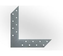 Соединитель угловой ЖЕСТЬ 2 мм, 145x145x35 мм, этикетка УТ-00011106