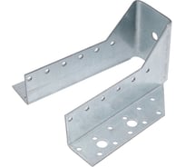 Опора бруса ЖЕСТЬ открытая, 2 мм, 50x140 мм, этикетка УТ-00011137