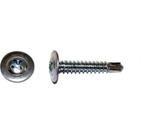 Саморез с прессшайбой КРЕП-КОМП сверло 4,2х76, 15 шт. пшс76мф