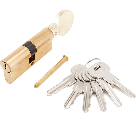 Цилиндровый механизм Аллюр A.G 60-6К BP латунь, вертушка 978