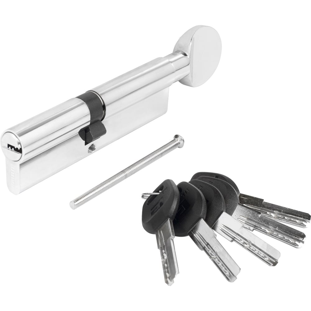 ЦилиндровыймеханизмАллюрHDFG110-5КCP[45Gх10x55](60x50G)хром,перф.ключ,БЛИСТЕР12220