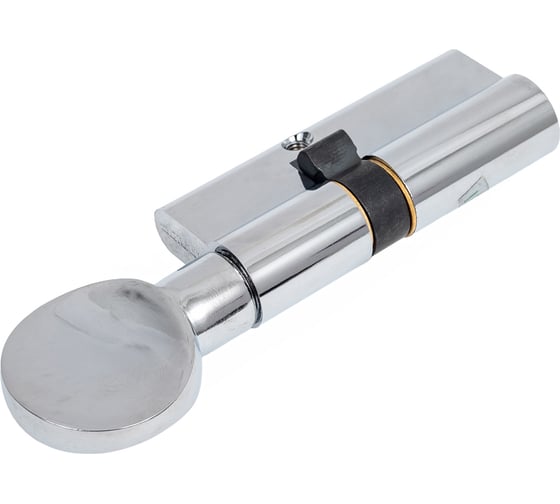 Цилиндровый механизм Аллюр HD FG 70-5К CP [25Gx10x35](40x30G) хром, перф. ключ/вертушка, БЛИСТЕР 7816