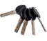 Цилиндровый механизм Аллюр HD FG 70-5К CP [25Gx10x35](40x30G) хром, перф. ключ/вертушка, БЛИСТЕР 7816 4