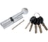 Цилиндровый механизм Аллюр HD FG 100-5К CP (50x50G) хром, перф. ключ 16279 1