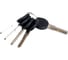 Цилиндровый механизм Аллюр HD FG 100-5К CP (50x50G) хром, перф. ключ 16279 4