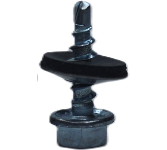 Саморез кровельный R2R цинк, с шайбой EPDM, РТ-1, 4,8 х 19 (100шт уп.) 9400-ск4819пт1Д