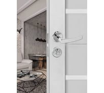 Ручка для финских дверей Trodos "16/001" круг, хром хедер 204154