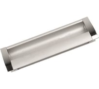 Ручка-купе мебельная Trodos "ZY-108" 160мм алюминий, хром/хром матовый хедер 303065