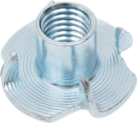 Мебельная забивная гайка ЖЕСТЬ DIN 1624, цинк, М8, 30 шт., контейнер 280мл УТ-00010903