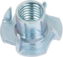 Мебельная забивная гайка ЖЕСТЬ DIN 1624, цинк, М10, 20 шт., контейнер 280мл УТ-00010904