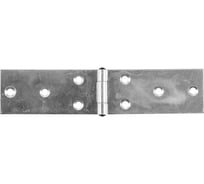 Широкая французская петля VORMANN 180х40х1,7 мм, оцинкованная, латунный штифт 00505 180 Z