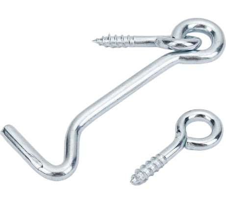 Накидной крючок с осью 60 мм, d 3,5 мм VORMANN оцинкованный 00082 060 Z