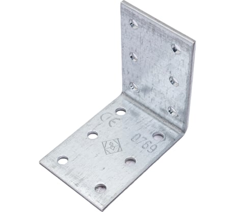Крепежный уголок VORMANN 60х60х40х2,5 мм, оцинкованный 70 935 000