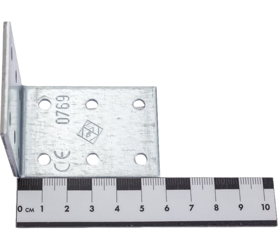 Крепежный уголок VORMANN 60х60х40х2,5 мм, оцинкованный 70 935 000