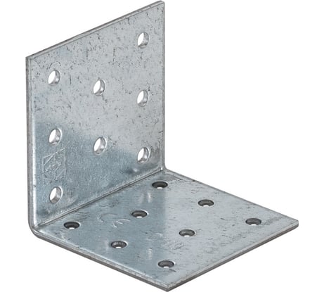 Крепежный уголок VORMANN 60х60х60х2,5 мм, оцинкованный 70 937 000