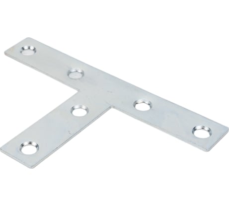 Плоский Т-образный уголок VORMANN 120/54х19х1,5 мм, оцинкованный 00189 125 Z