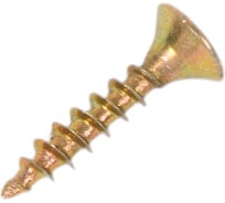 Саморез универсальный STEELREX потайн., шлиц Pz, желтый цинк, 4,0x20 мм, коробка 2000 шт. 0125040020B100200008