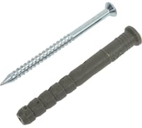 Дюбель-гвоздь STEELREX потайной бортик, 10x80 мм, коробка 50 шт. 0405010080B100005008