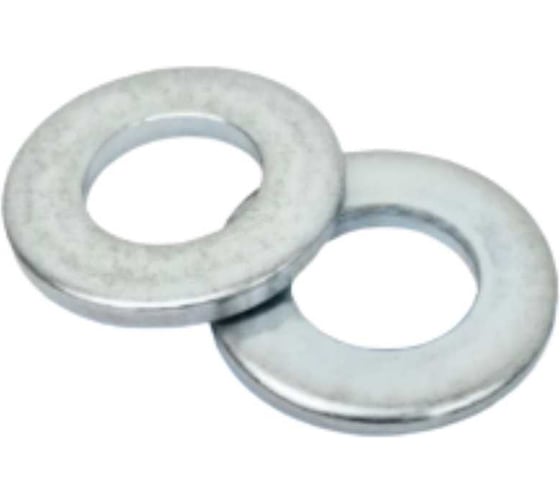 Шайба STEELREX DIN 125, простая, цинк, М14, упаковка 1 кг 0228014000PP00000112 1