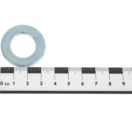 Шайба STEELREX DIN 125, простая, цинк, М18, упаковка 1 кг 0228018000PP00000112