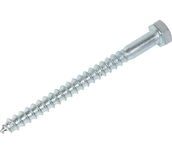 Шуруп для крепления лаг и реек STEELREX цинк, 12x140 мм, коробка 35 шт. 0127012140B100003508