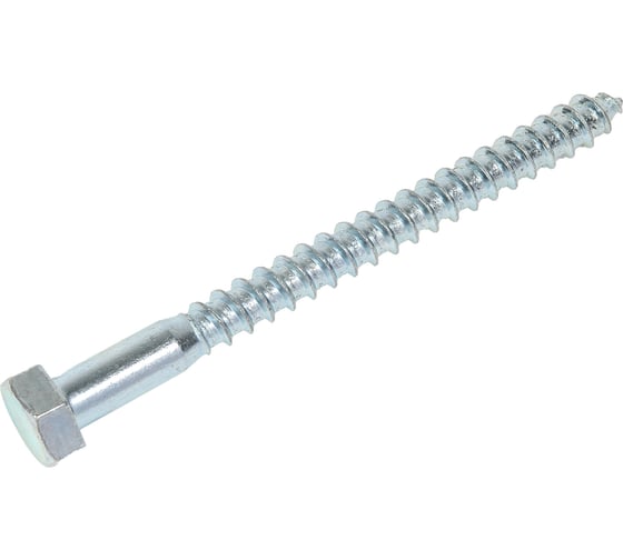 Шуруп для крепления лаг и реек STEELREX цинк, 12x140 мм, коробка 35 шт. 0127012140B100003508