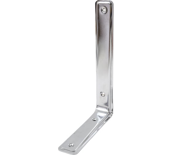 Кронштейн VORMANN 3-F 235х160х40 мм, оцинкованный, цвет: хром, 00165 235 C