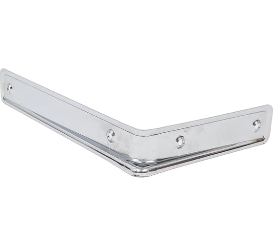 Кронштейн VORMANN 3-F 235х160х40 мм, оцинкованный, цвет: хром, 00165 235 C