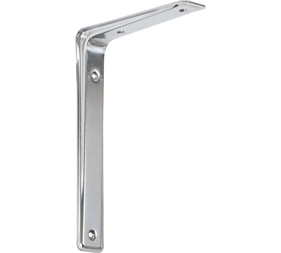 Консоль VORMANN 3-F 235х160х40 мм, оцинкованный, цвет: хром, 65 кг 00165 235 C