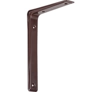 Кронштейн VORMANN 3-F 315х200х40 мм, оцинкованный, цвет: коричневый, 00165 315 B