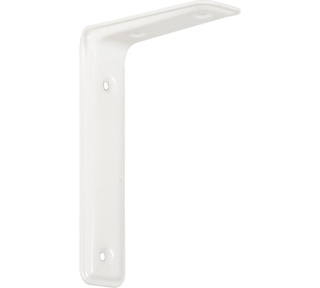 Кронштейн VORMANN 3-F 115х80х40 мм, оцинкованный, цвет: белый, 00165 115 W