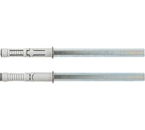 Консоль VORMANN Bolzen 10х120 мм, оцинкованный, 2 шт. европодвес, 12 кг 00135 003