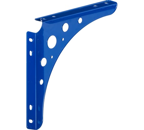 Кронштейн VORMANN Delta-Line 200х200х24 мм, оцинкованный, цвет: синий, 00146 200 BL