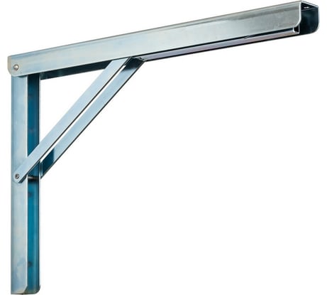 Складной кронштейн VORMANN Multi-Line 270х400х36х2 мм, оцинкованный, 120 кг 00152 400 Z