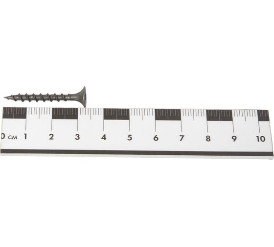 Саморез для ГКЛ STEELREX крупная резьба, оксид, 3,5x32 мм, коробка 1 кг 0104035032B100000108