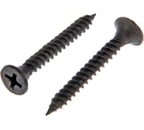 Саморез для ГКЛ STEELREX мелкая резьба, оксид, 3,5x25 мм, коробка 1 кг 0102035025B100000108